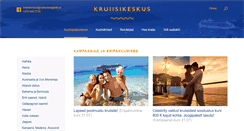 Desktop Screenshot of kruiisikeskus.ee